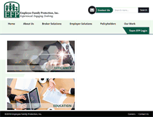 Tablet Screenshot of efpnow.com